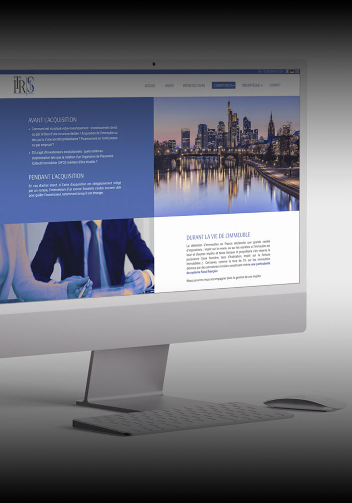 ITRS Avocat – Site web