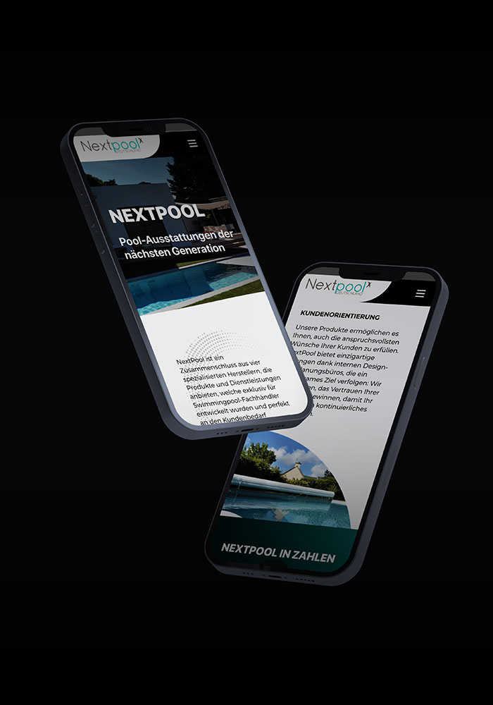 Nextpool – Site web
